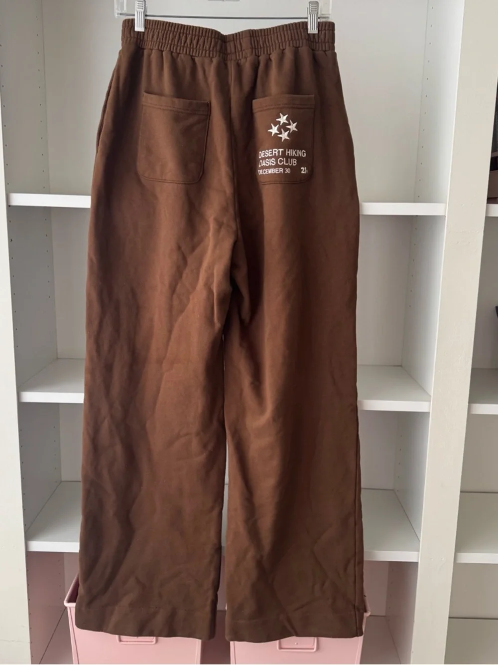 KIJUN Brown Hiking Club Sweatpants